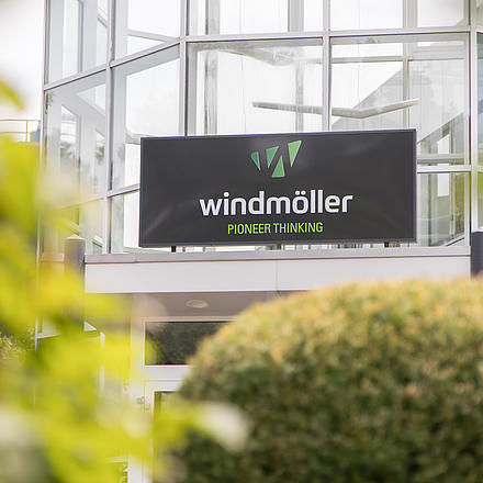 Haupteingang der Windmöller Unternehmensgruppe